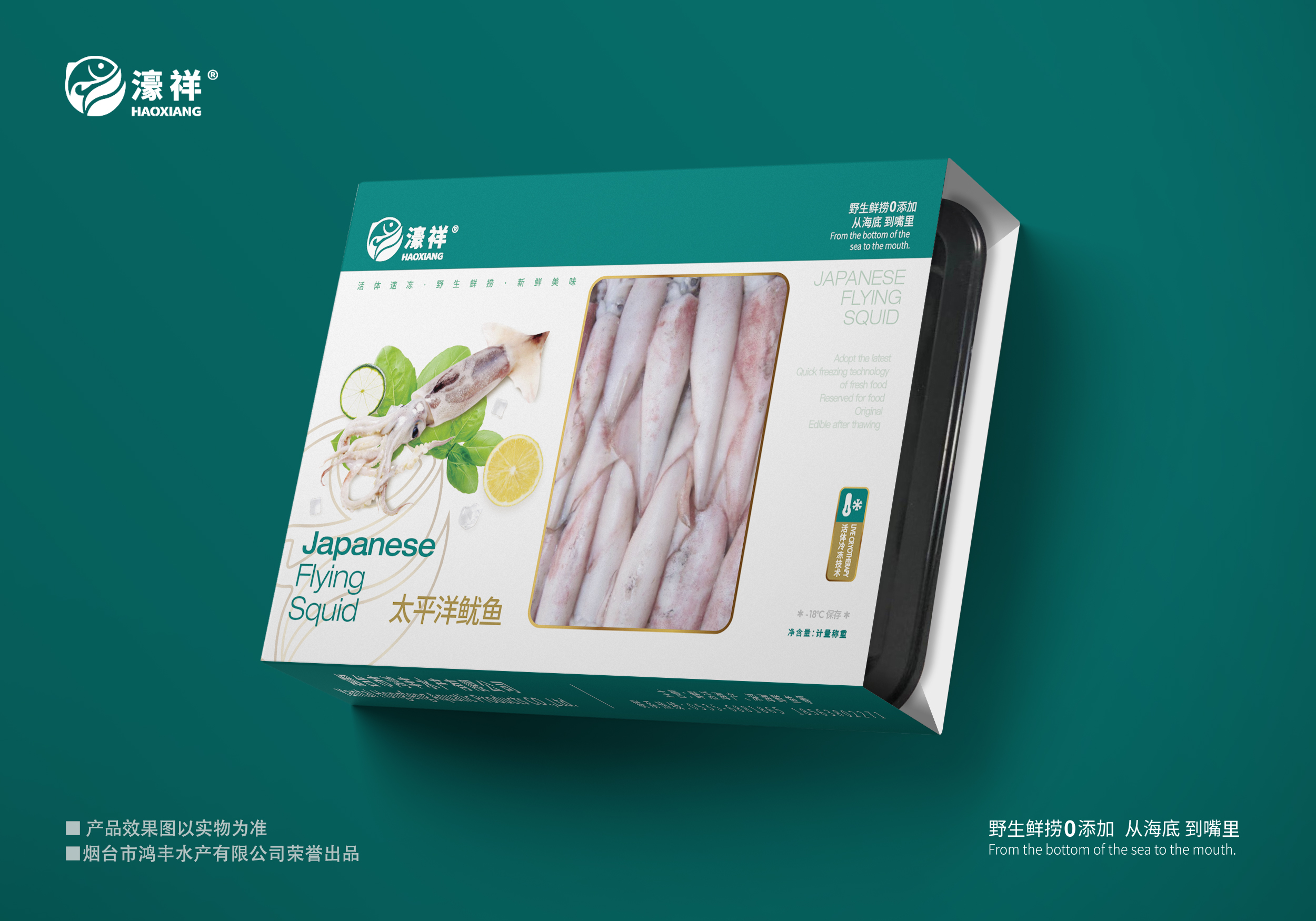 鲜冻大鱿鱼